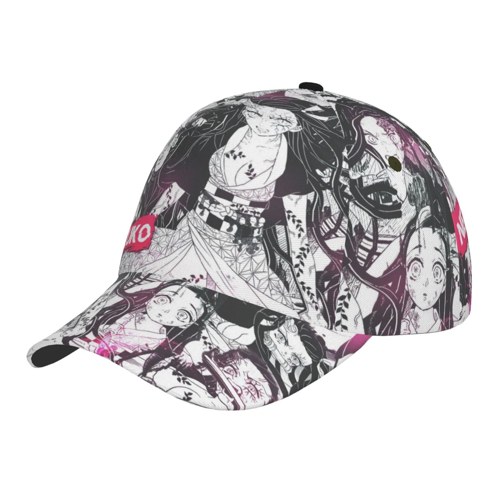 Anime Baseball Cap for Men & Women - Adjustable Manga Collage Dad Hat | Unisex Sporty Anime Hat for Cosplay, Conventions & Everyday Wear