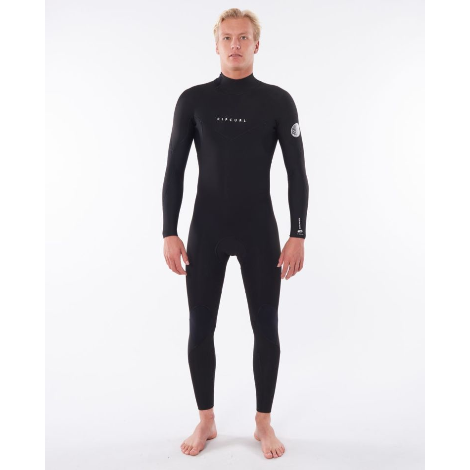Rip Curl Men's Dawn Patrol 4/3 Back Zip Wetsuit - Premium Surfing Gear for Cold Water Surfing & Diving
