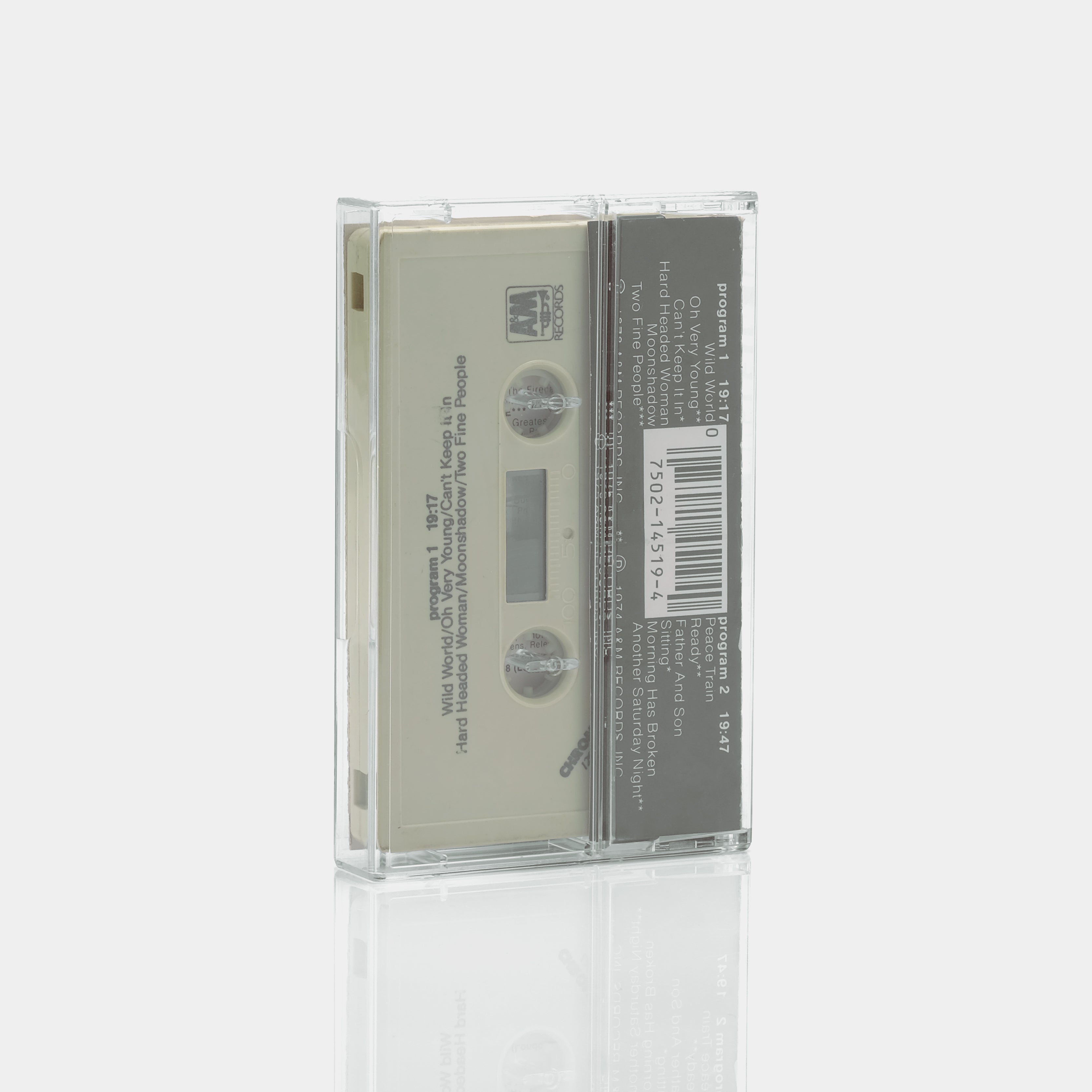 Cat Stevens Greatest Hits Cassette Tape - Vintage Music Collection for Car, Home & Retro Music Lovers - Perfect for Road Trips & 80s Nostalgia