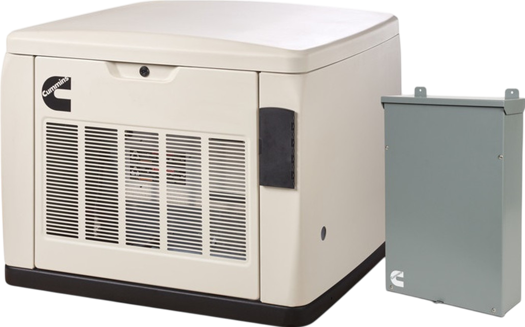 Cummins RS20ACE 20kW Standby Generator - Quiet Connect Series, Extreme Weather Ready, Single Phase 120/240V, LP/NG Compatible (Model A071Z395) - Perfect for Home Backup Power During Storms & Outages