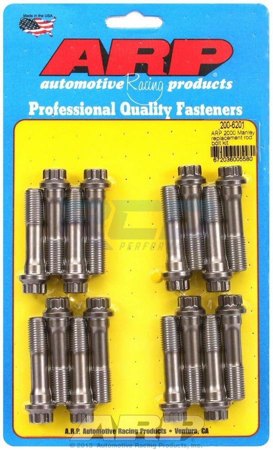ARP Pro Series Connecting Rod Bolts 200 6201 - High Performance Engine Upgrade for Racing & Automotive Repair | Perfect for Ford, Chevy, Dodge & Import Vehicles