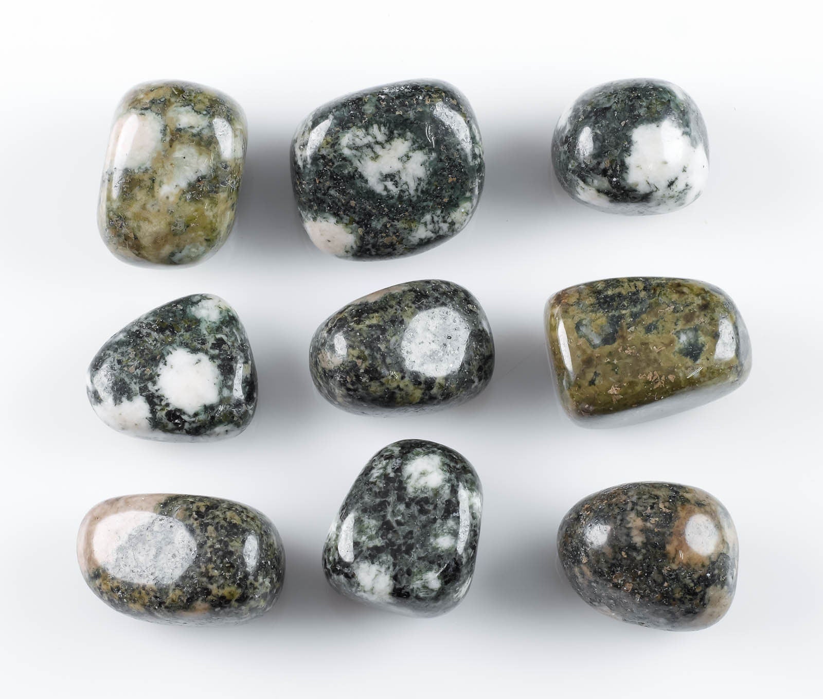 Rare Preseli Bluestone Stonehenge Dolerite Crystals - Tumbled Healing Stones for Meditation & Energy Work, Self Care Gift (E0359) - Perfect for Reiki, Chakra Balancing & Spiritual Healing
