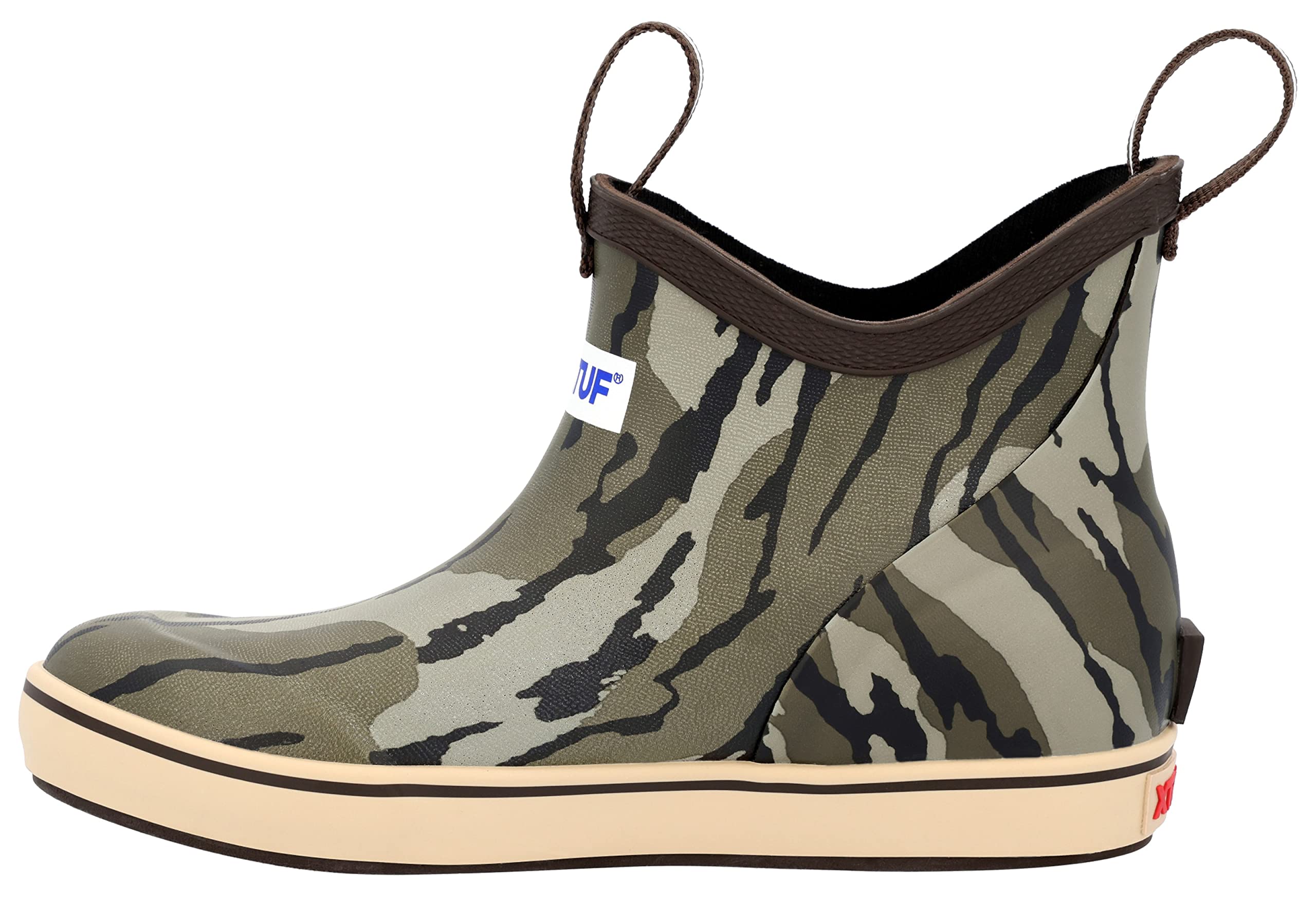 Xtratuf Kids' Ankle Deck Boots - Waterproof Non-Slip Fishing & Rain Boots for Boys & Girls - Perfect for Outdoor Play, Beach, and Farm Activities
