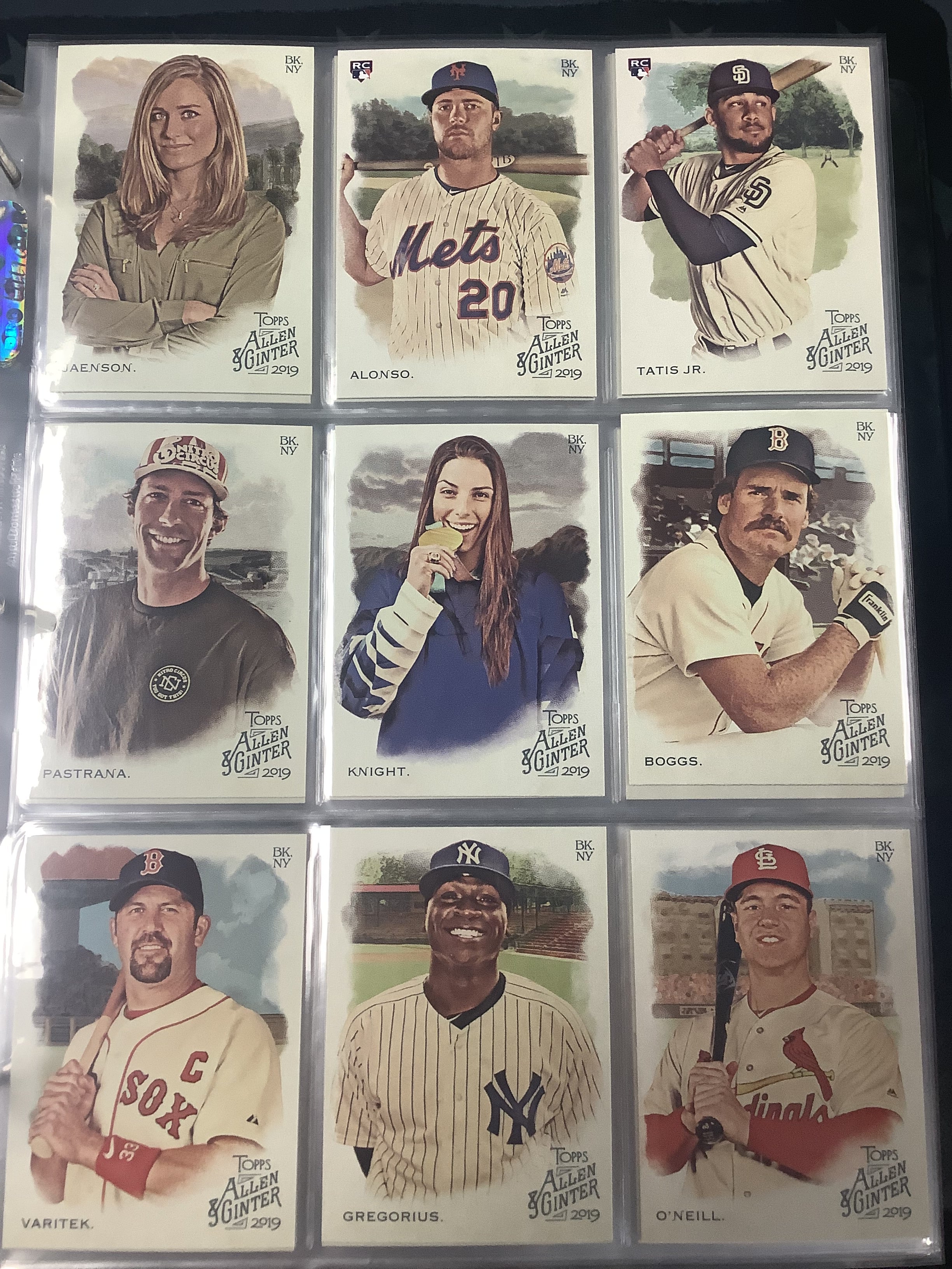 2019 Topps Allen & Ginter Complete Baseball Card Set #1-400 with 5 Insert Sets - Perfect for Collectors, Trading & Display