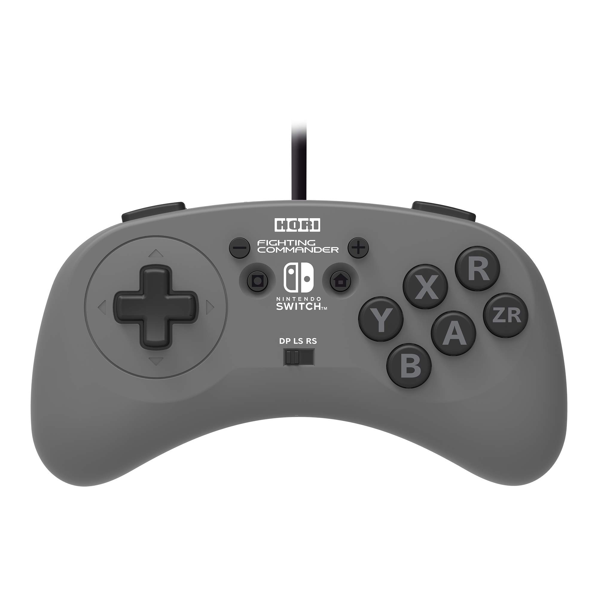 HORI Nintendo Switch Fighting Commander Officially Licensed Wired Controller for Nintendo Switch - Perfect for Fighting Games, Tournaments, and Competitive Gaming