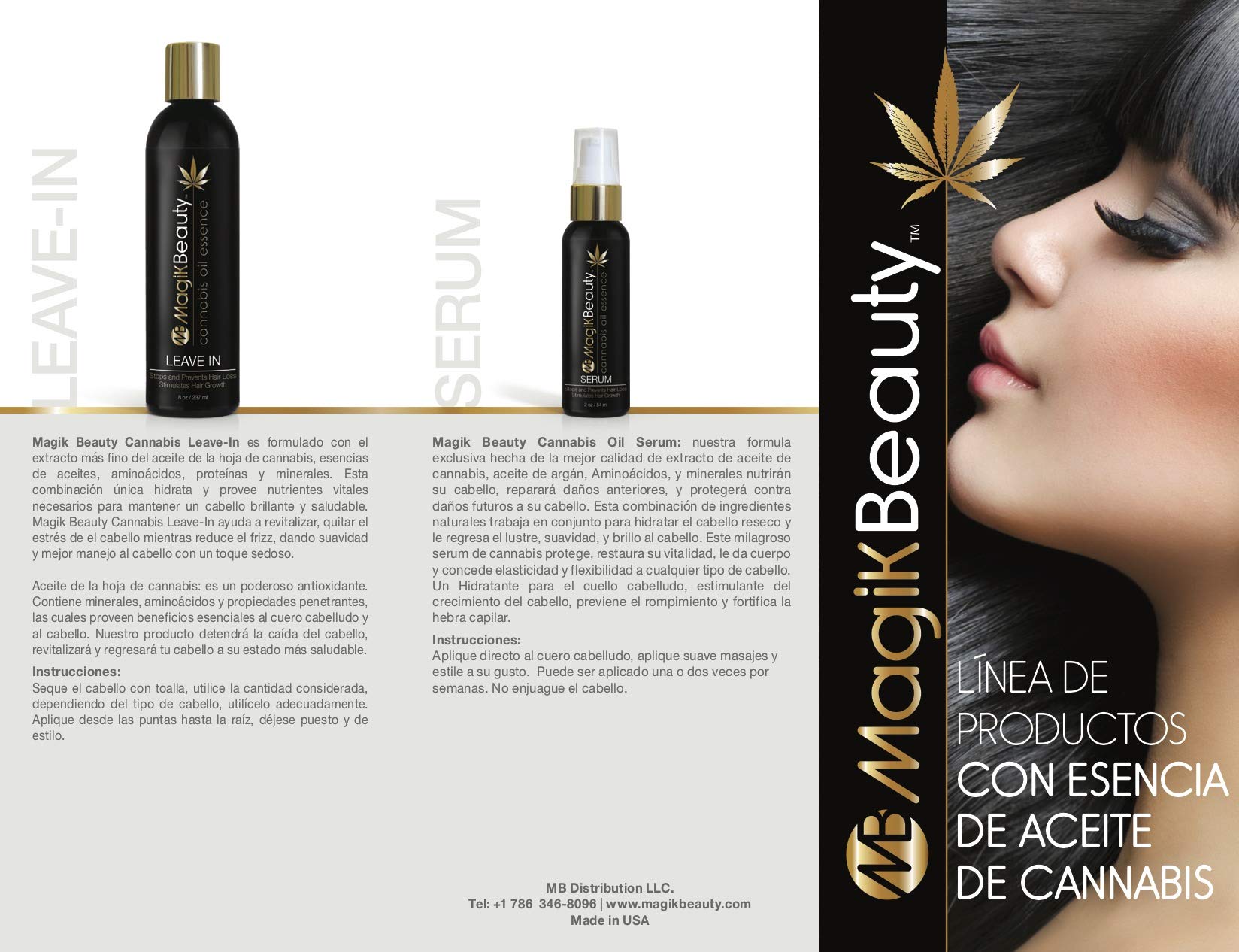 Hemp Oil Botox Hair Growth Treatment with BTX4HAIR Essence - Stops Hair Loss & Stimulates Growth - Capillary Therapy for Thicker Hair | Perfect for Daily Hair Care & Scalp Nourishment