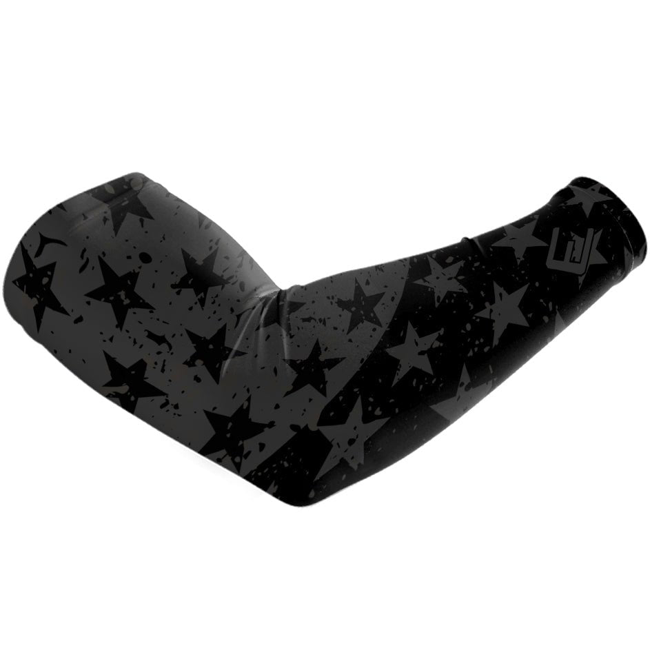Tactical Stars Arm Sleeve - Compression Sleeves for Men & Women - UV Protection & Moisture Wicking - Perfect for Running, Basketball, Football & Outdoor Sports