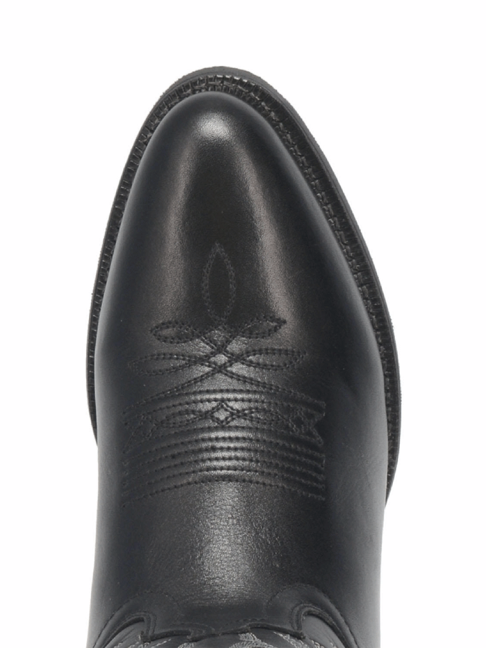 Laredo 68450 Men's Western Boots - Round Toe Cowboy Boots in Black Birchwood for Riding & Casual Wear