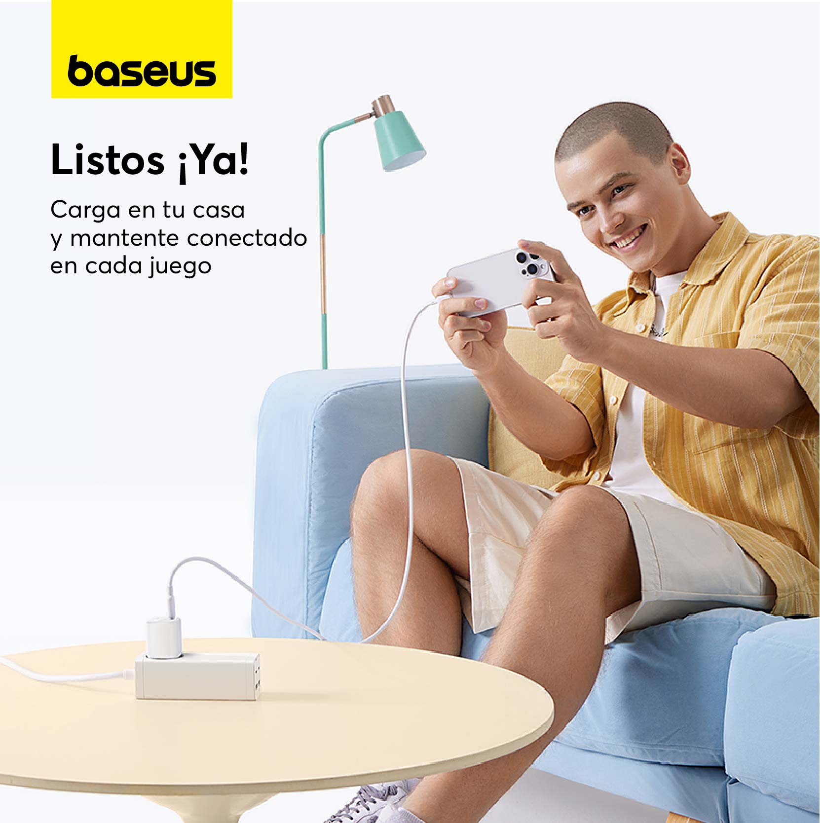 Baseus PicoGo GaN6 45W USB C Fast Charger - White | Compact & Powerful Charging for iPhone, Samsung, MacBook | Perfect for Travel, Office & Home Use