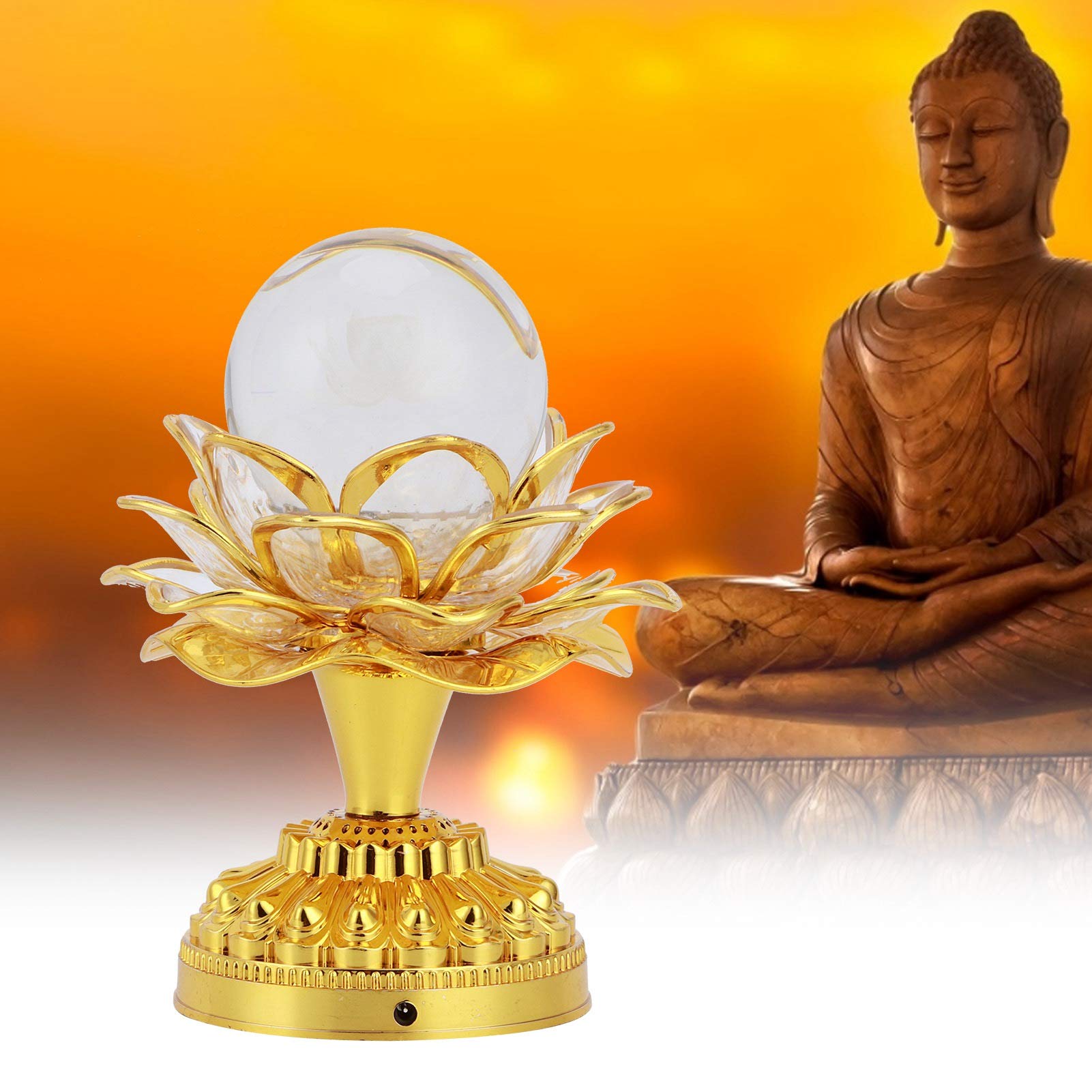 Shanrya LED Light - Durable Anti-Corrosion Buddhist Meditation Lamp for Temples & Home Altars | Perfect for Prayer Rooms, Zen Decor & Spiritual Spaces