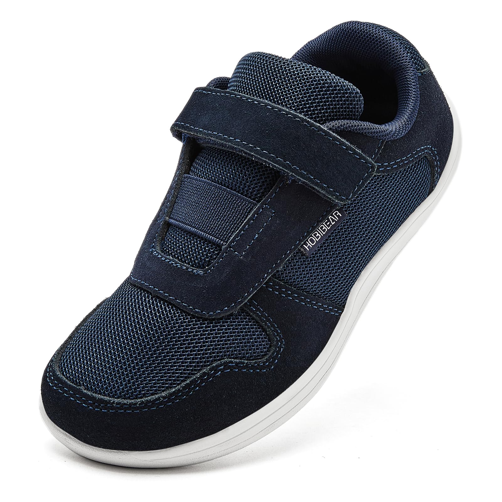 HOBIBEAR Kids Wide Barefoot Shoes - Minimalist Zero Drop Sneakers for Boys & Girls (Toddler/Little Kid/Big Kid) | Lightweight & Flexible for Outdoor Play, Running & School Activities