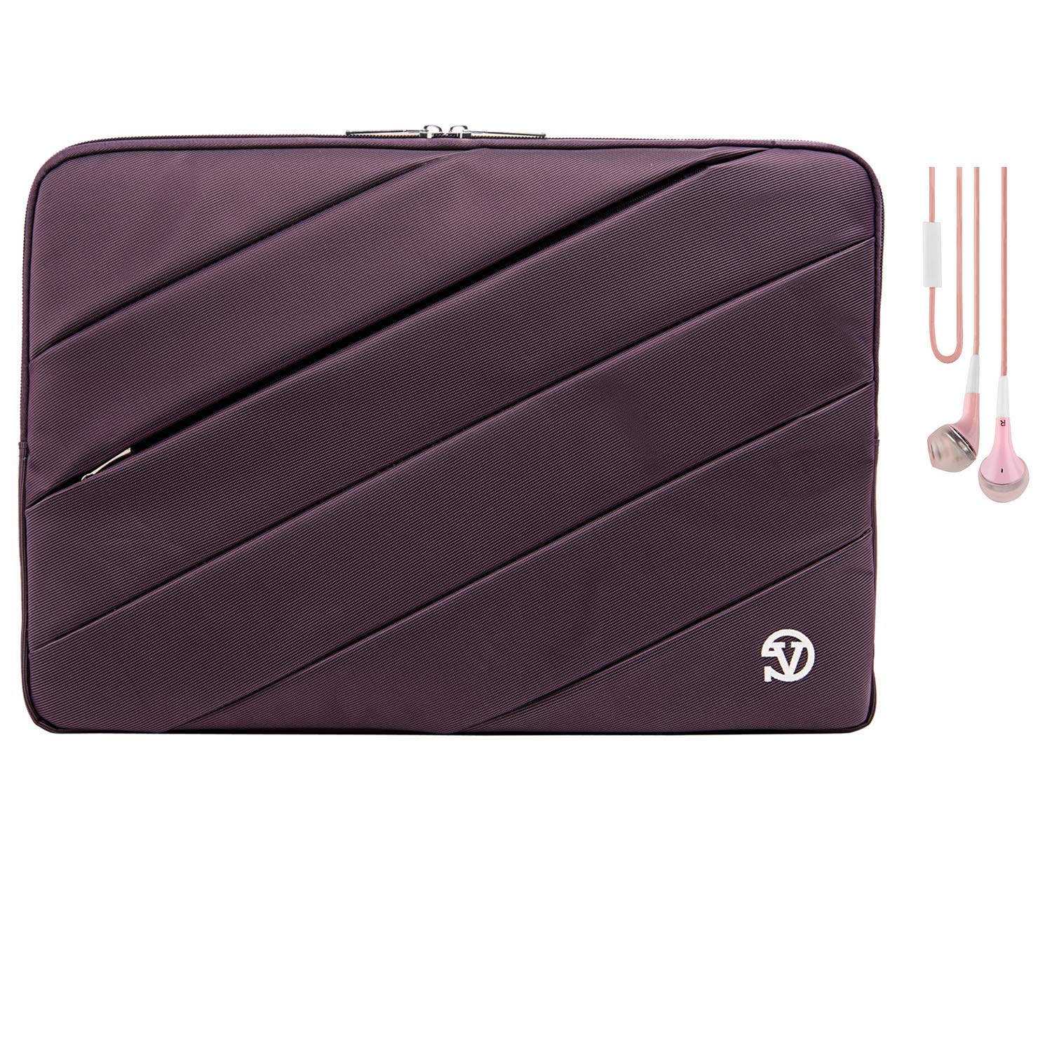 Vangoddy Protective Storage Sleeve Case for 10-13.3 Inch Tablets & Laptops with Premium 3.5mm Headphone Pocket - Perfect for Travel, Office & School Use