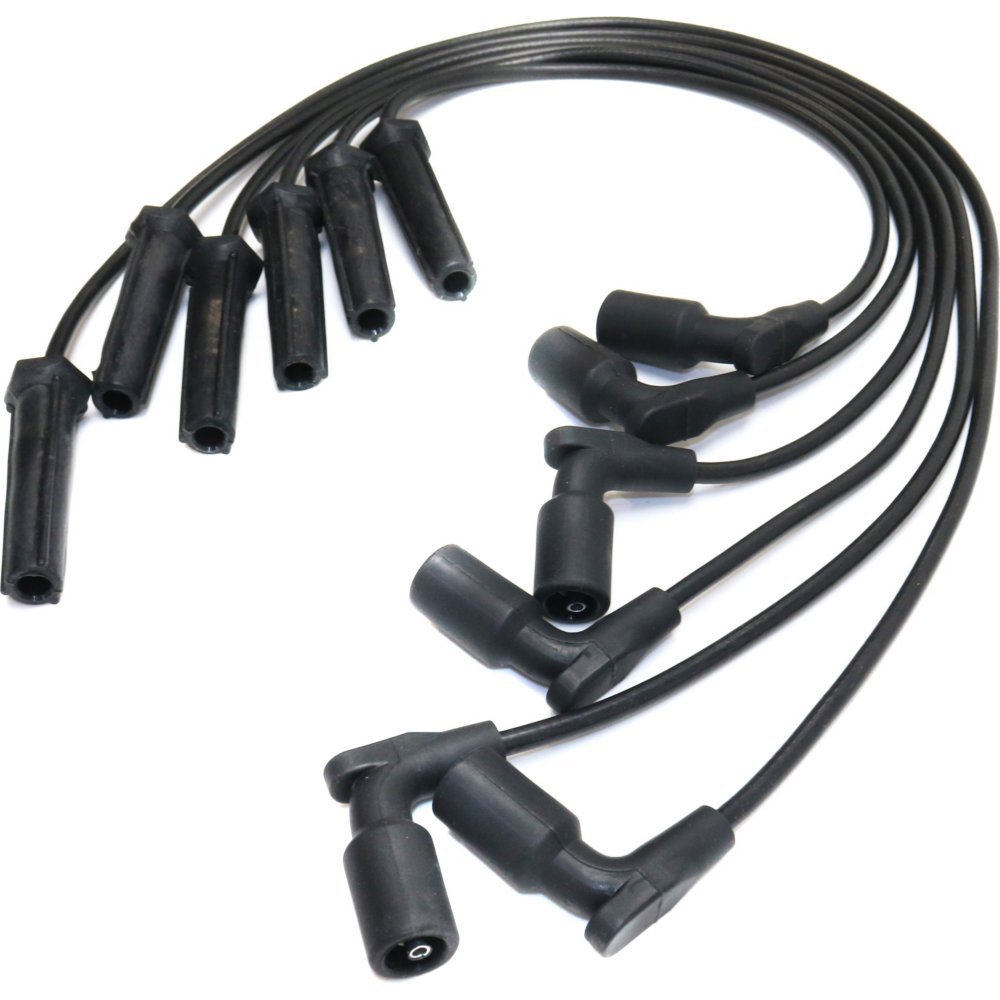 Evan-Fischer Spark Plug Wire Set Compatible with CHEVROLET IMPALA 2006-2009 & LUCERNE 2009-2011 - High Performance Ignition Wires for Smooth Engine Operation
