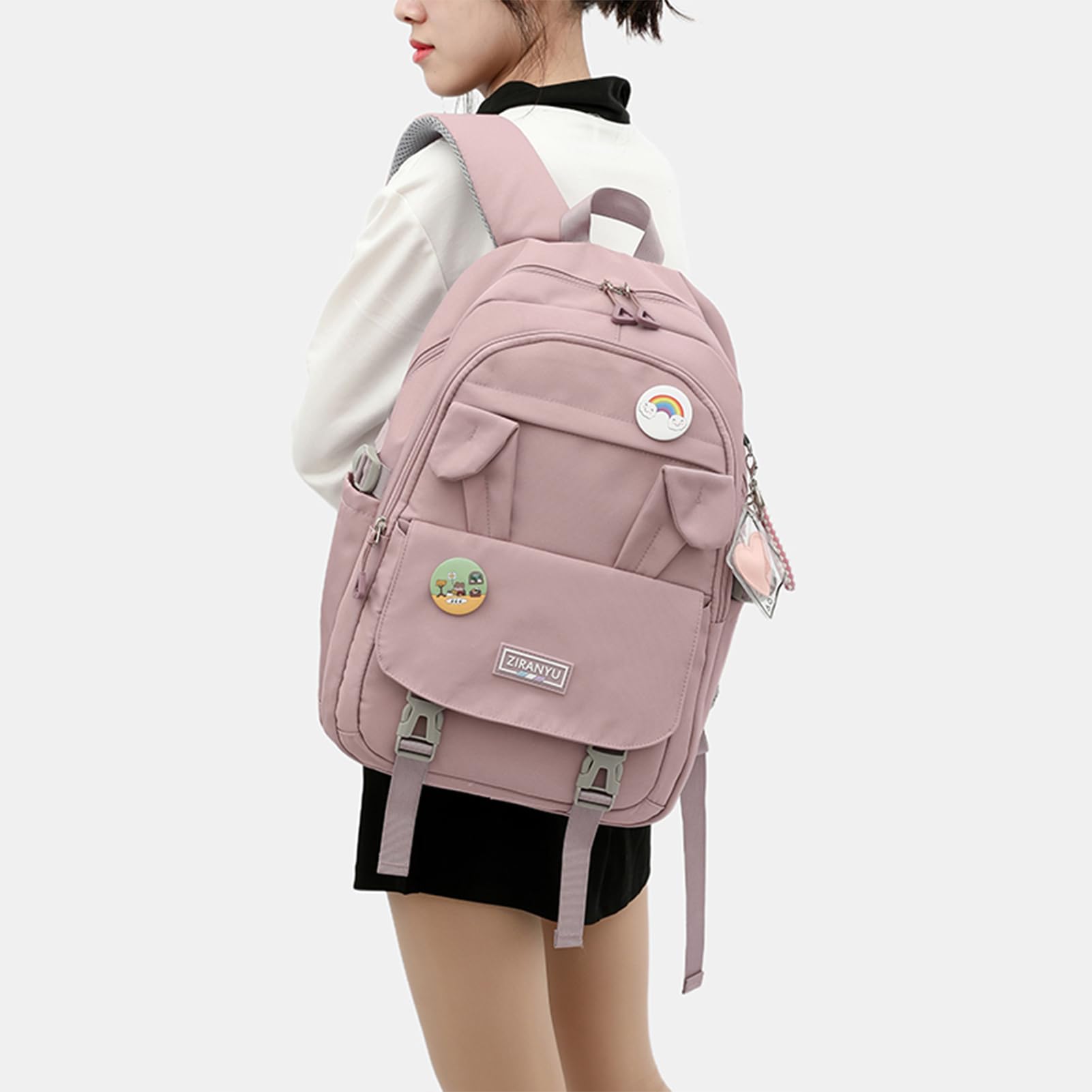 Makukke Anti-Theft Laptop Backpack 15.6