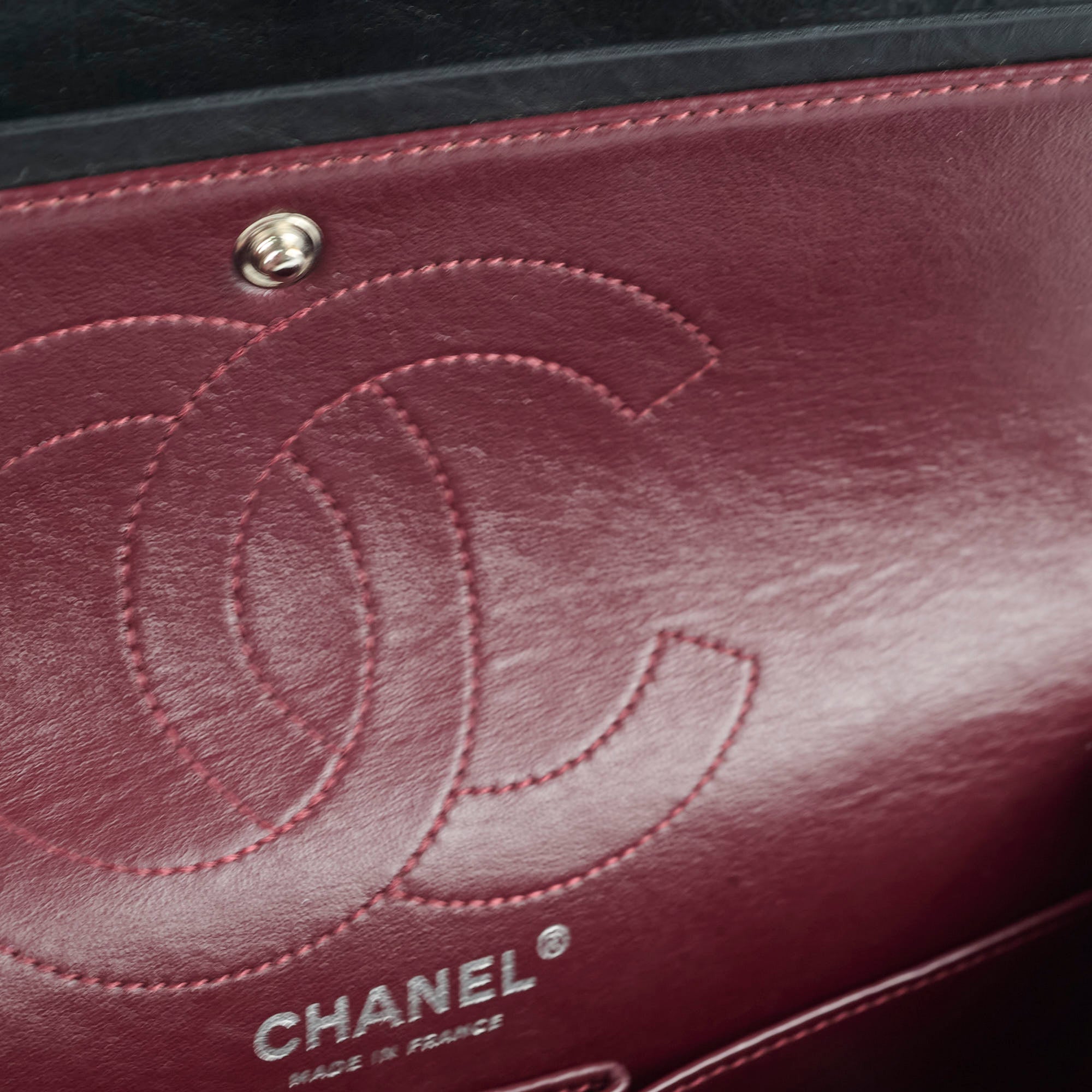 Authentic Chanel Reissue 226 Black Leather Flap Bag Series 12 - Luxury Handbag for Women, Perfect for Evening Events & Special Occasions
