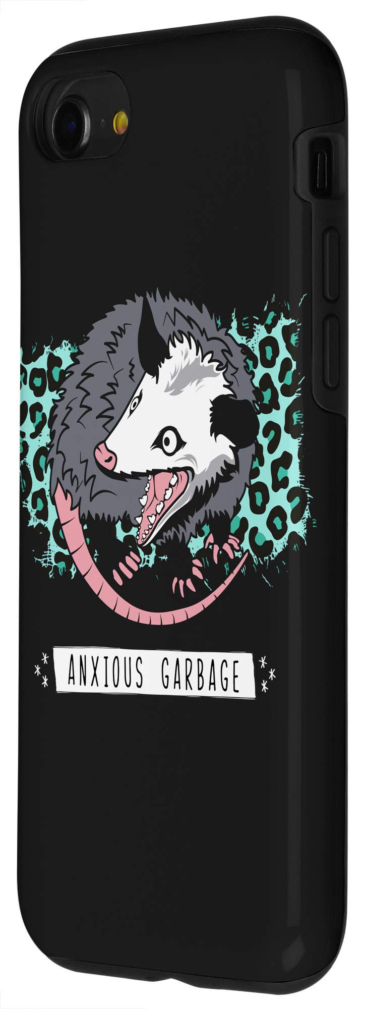 iPhone SE (2020) / 7 / 8 Funny Anxious Garbage Possum Phone Case - Cute Protective Cover for Everyday Use & Unique Gift Idea