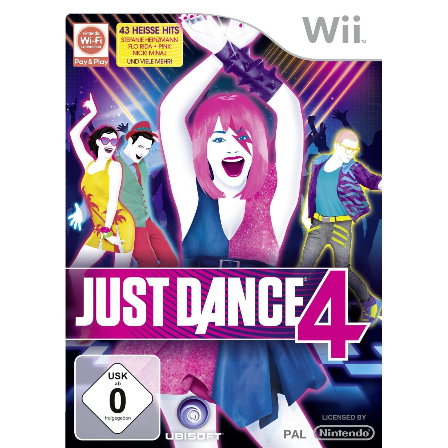 Just Dance 4 - Nintendo Wii Game | Fun Family Dance Party Video Game | Perfect for Parties, Workouts & Family Game Nights