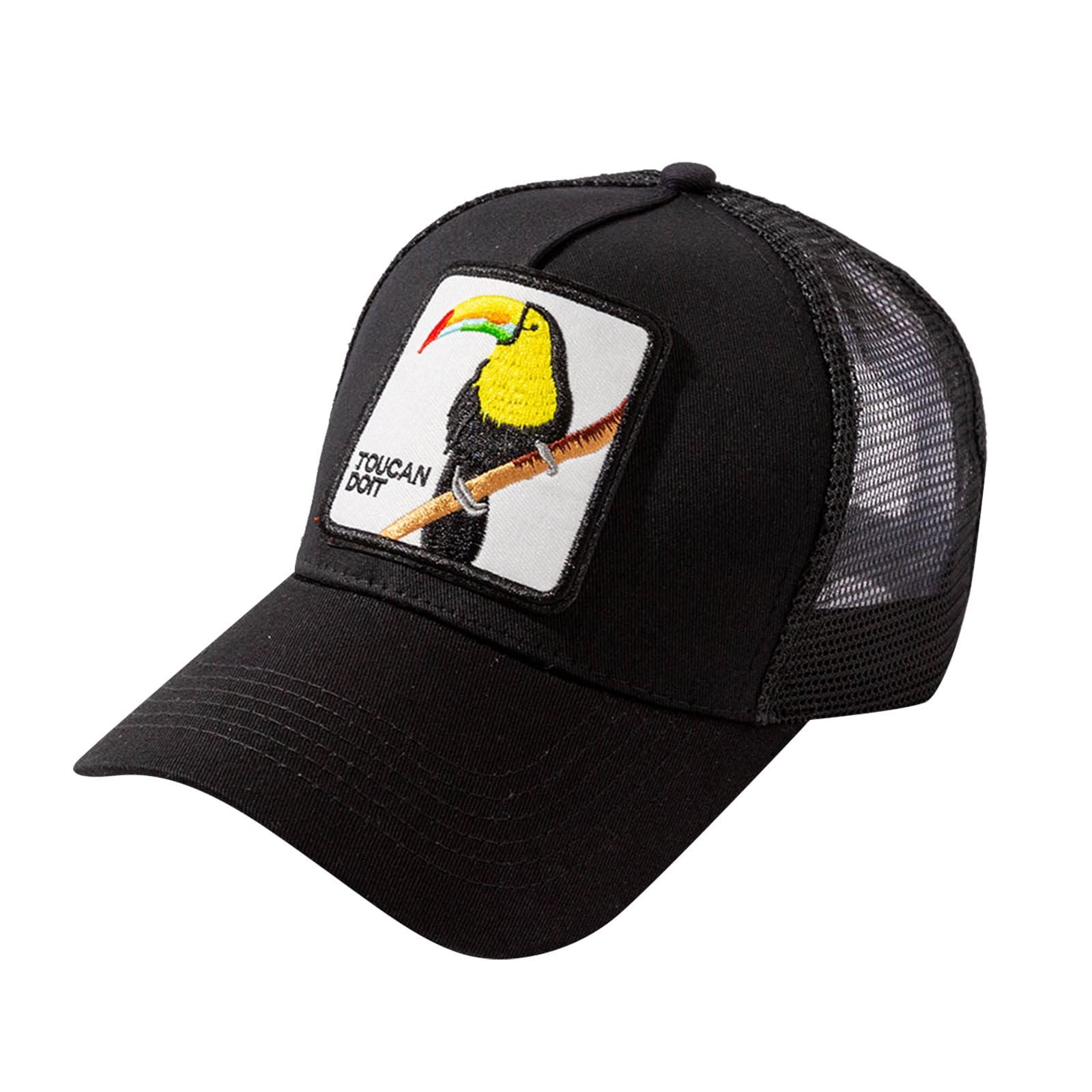 Men's Adjustable Snapback Baseball Cap - Dad Hat for Sports, Golf, Fishing & Outdoor Activities | Breathable Mesh Trucker Hat for Casual Wear & Sun Protection