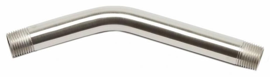 Moen 8-Inch Brushed Nickel Shower Arm - Durable Bathroom Fixture for Modern Showers, Perfect for Home Renovation & Spa-Like Experience