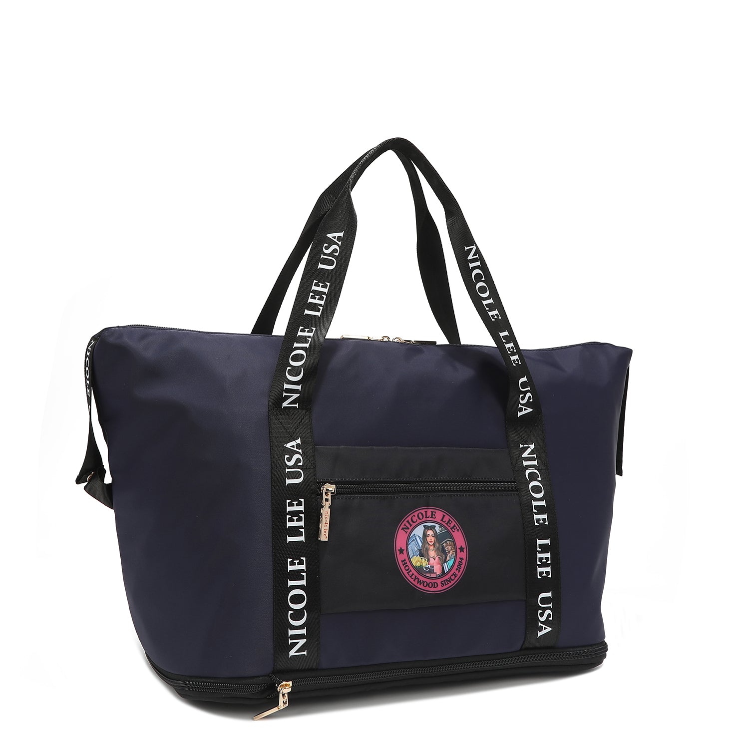 JENNA Foldable Nylon Travel Tote Bag - Lightweight & Waterproof Carryall for Women | Perfect for Gym, Beach, Shopping & Weekend Getaways