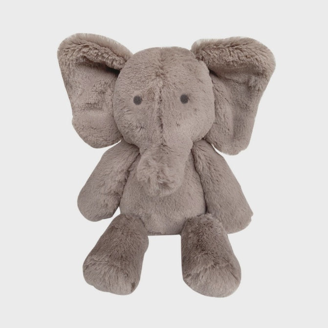 Elly the Elephant Plush Stuffed Animal Toy - Soft & Cuddly for Kids, Babies & Toddlers - Perfect for Nursery Decor, Birthday Gifts & Bedtime Comfort