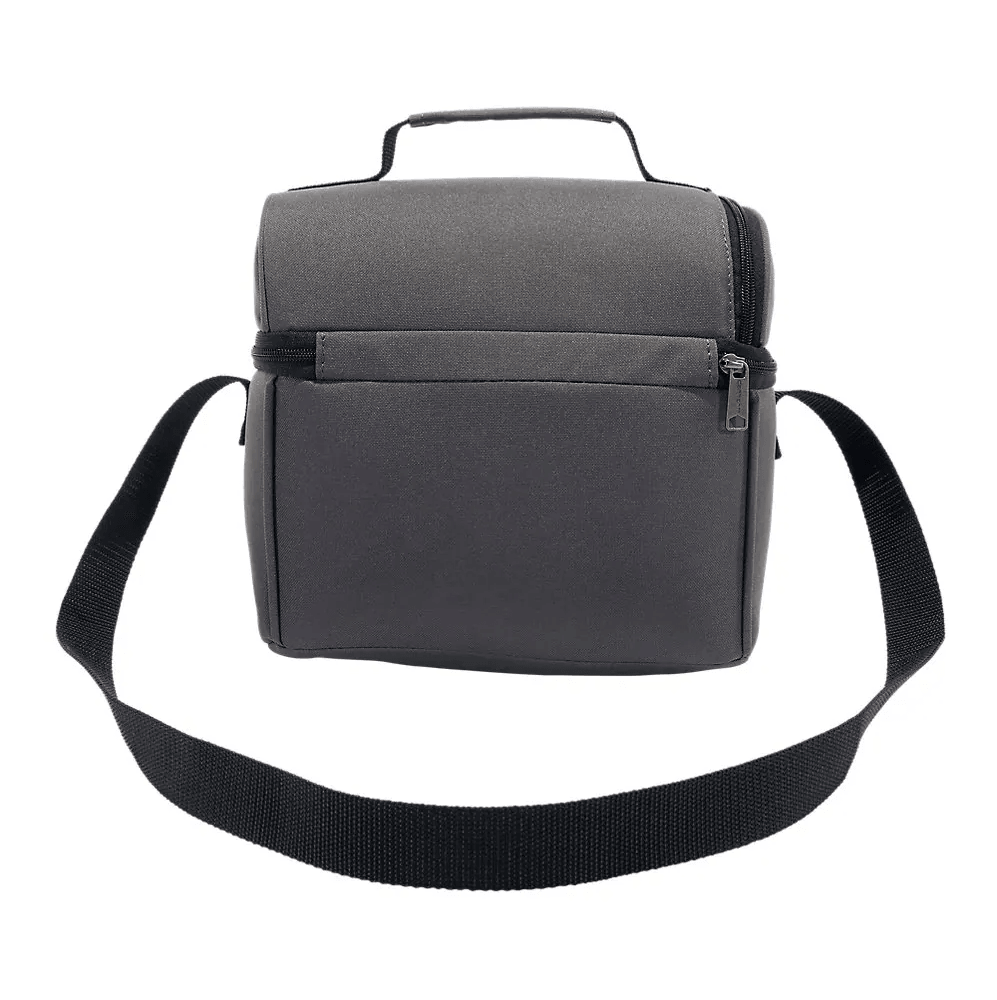 Premium Insulated 12-Can Two Compartment Lunch Cooler Bag - Leakproof & Durable for Picnics, Camping & Work Lunch Storage