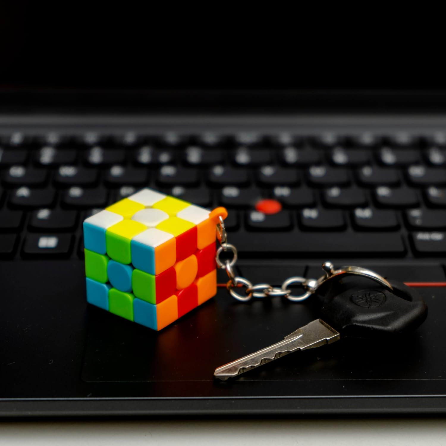 Cubelelo Drift Mini 3x3 Keychain Speed Cube - Compact Magic Puzzle Toy for Kids & Adults | Brain Teaser Game for Stress Relief & Fun | Perfect for Travel, Office, Gifts & Classroom Activities | Ages 3+