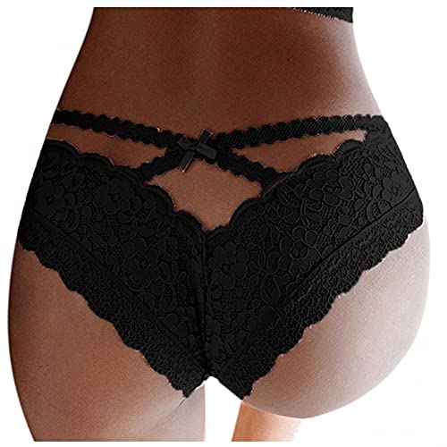 Sexy Seamless Lace Panties for Women - Comfortable Underwear, Sleepwear & Lingerie - Perfect for Date Night, Boudoir & Romantic Occasions