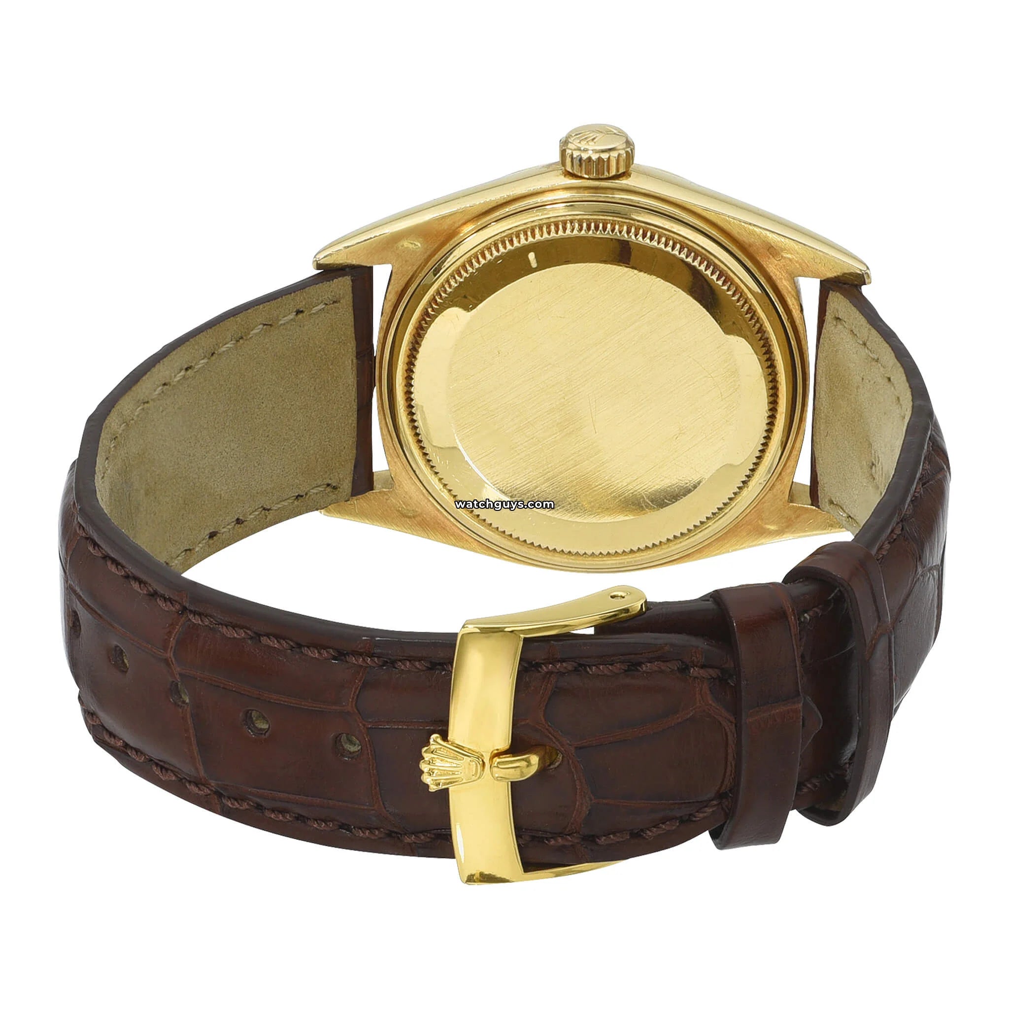 Authentic Rolex Day-Date 1802 18K Yellow Gold Men's Watch - Luxury Timepiece for Business & Formal Occasions