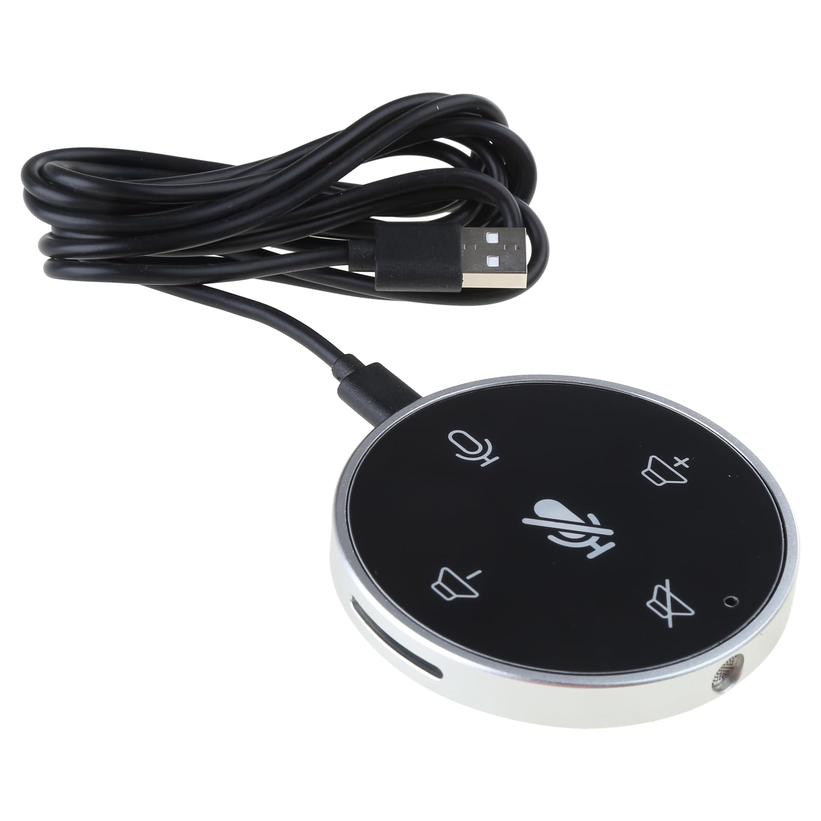 GRABLOOM 360° Voice Pickup USB Conference Speaker with Microphone - Ideal for Business Meetings, Webinars & Remote Team Collaboration