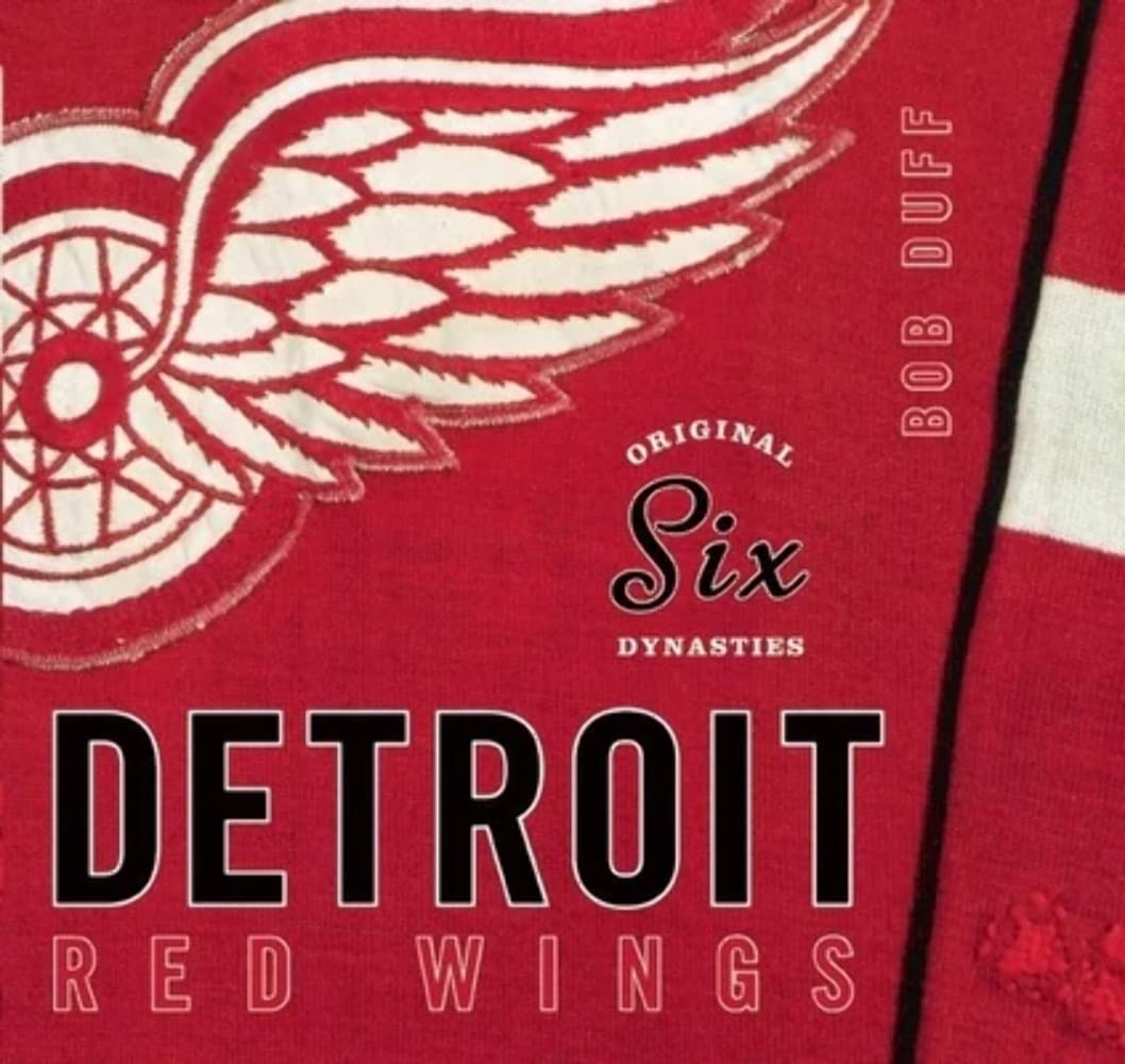 Detroit Red Wings Original Six Dynasty Vintage Hockey Jersey - NHL Fan Gear for Men & Women - Perfect for Games, Parties & Collectors