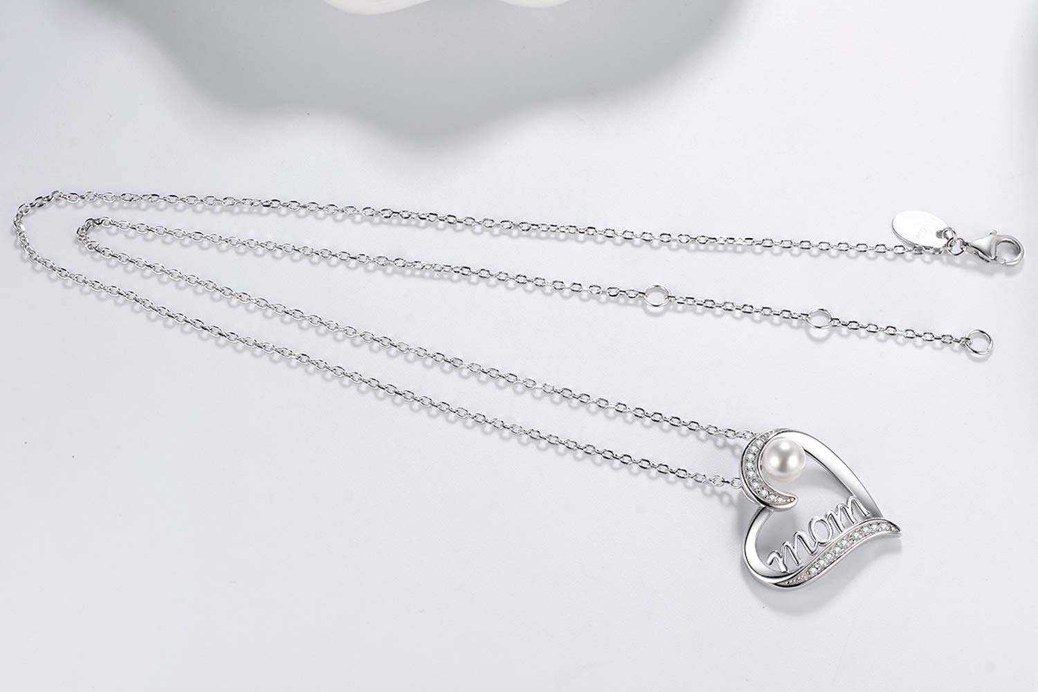April & May Birthstone Necklace for Women - 925 Sterling Silver Emerald Simulated Diamond Jewelry | Elegant Birthday Gift for Mom, Wife, or Daughter | Perfect for Mother's Day, Anniversaries & Special Occasions