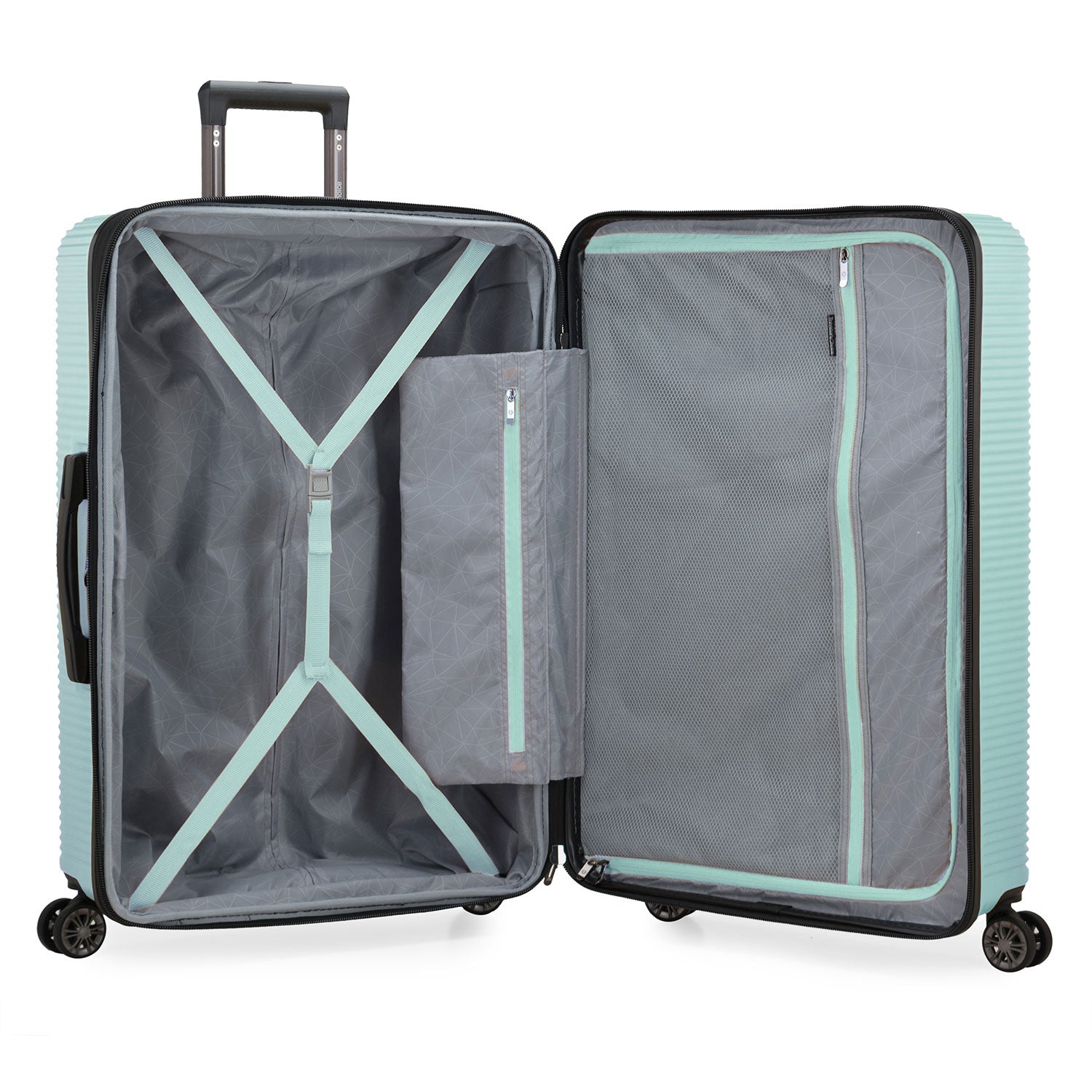 Ember 3-Piece Lightweight Luggage Set with Spinner Wheels - Perfect for International Travel & Business Trips