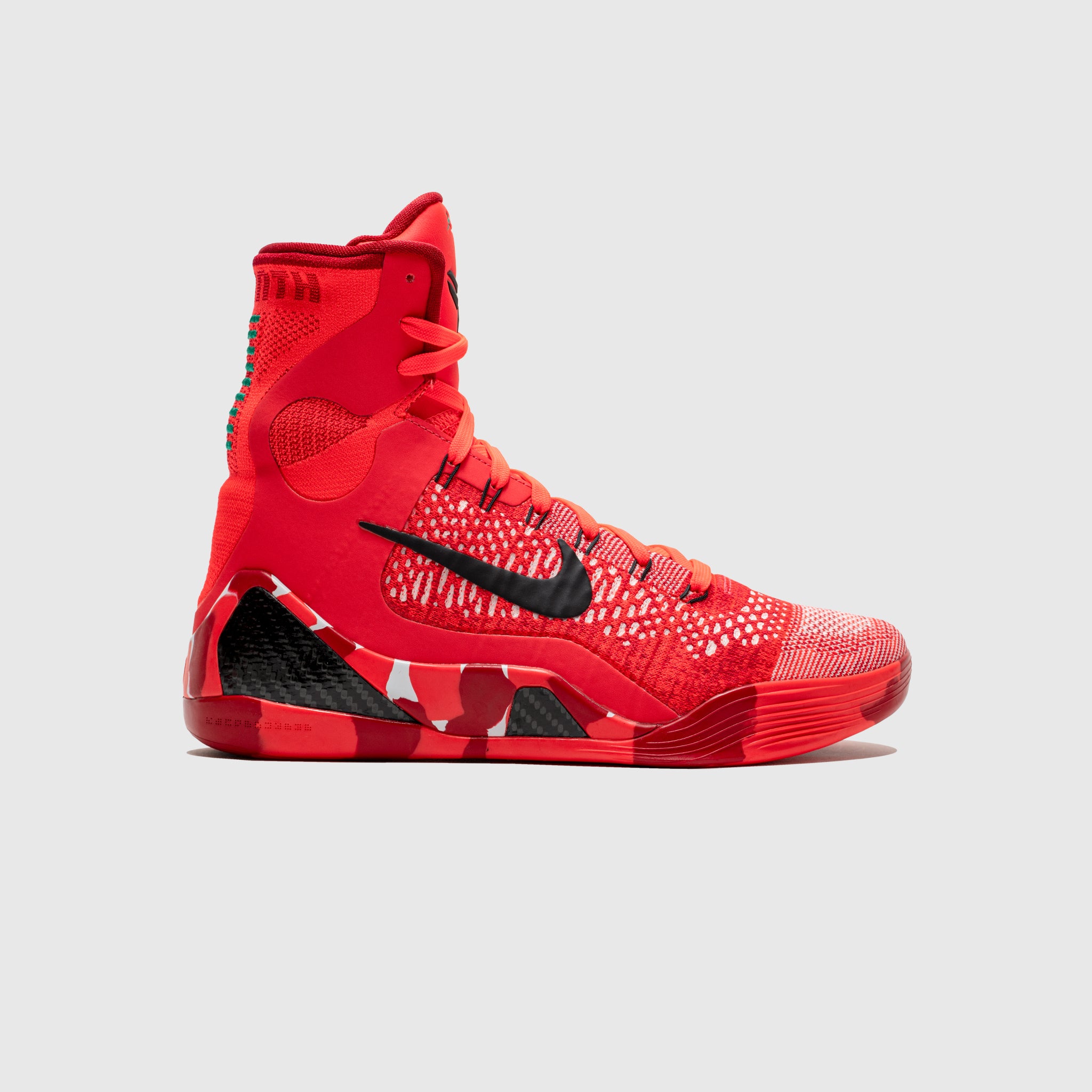 Nike Kobe 9 Elite High Protro Christmas Basketball Shoes - Limited Edition Holiday Colorway for Performance & Style - Perfect for NBA Fans, Court Play & Sneaker Collectors