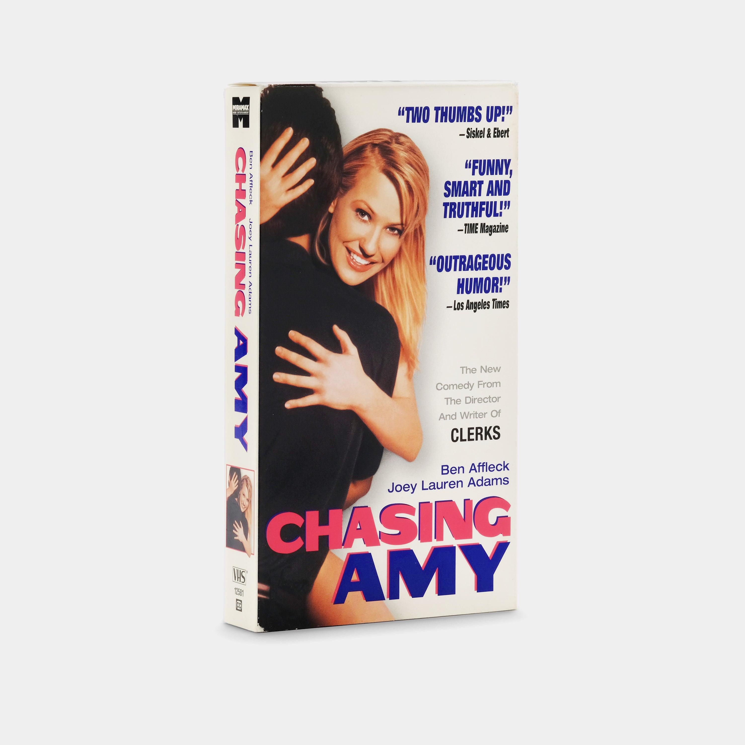 Chasing Amy VHS Tape - Classic 90s Romantic Comedy Movie - Perfect for Collectors & Nostalgic Movie Nights