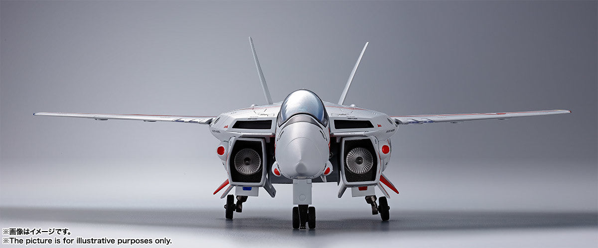 Bandai DX Chogokin Macross Robotech VF-1J Hikaru Ichijo 1/60 Scale Die-Cast Action Figure - Collectible Anime Robot Toy for Display & Play