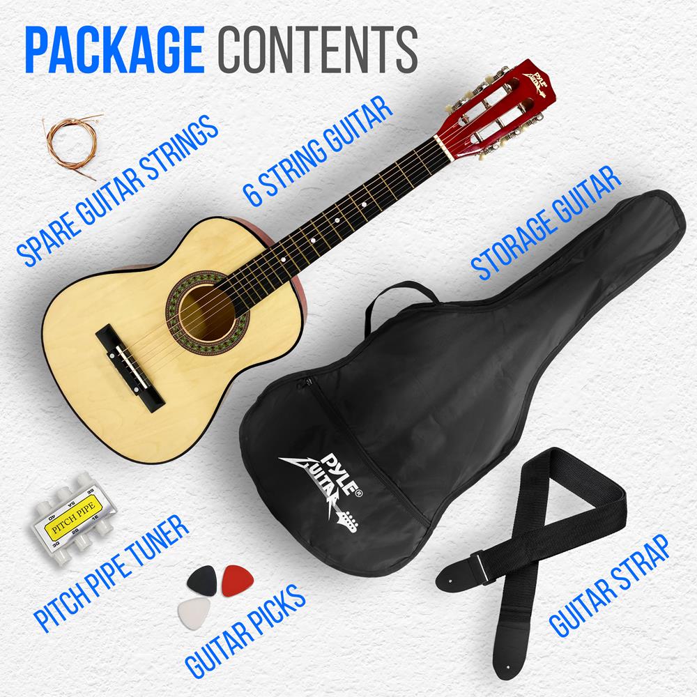 Best 6 String Acoustic Guitar Kit for Beginners - Complete Starter Set with Case, Tuner & Picks - Perfect for Learning, Practice & Home Performances