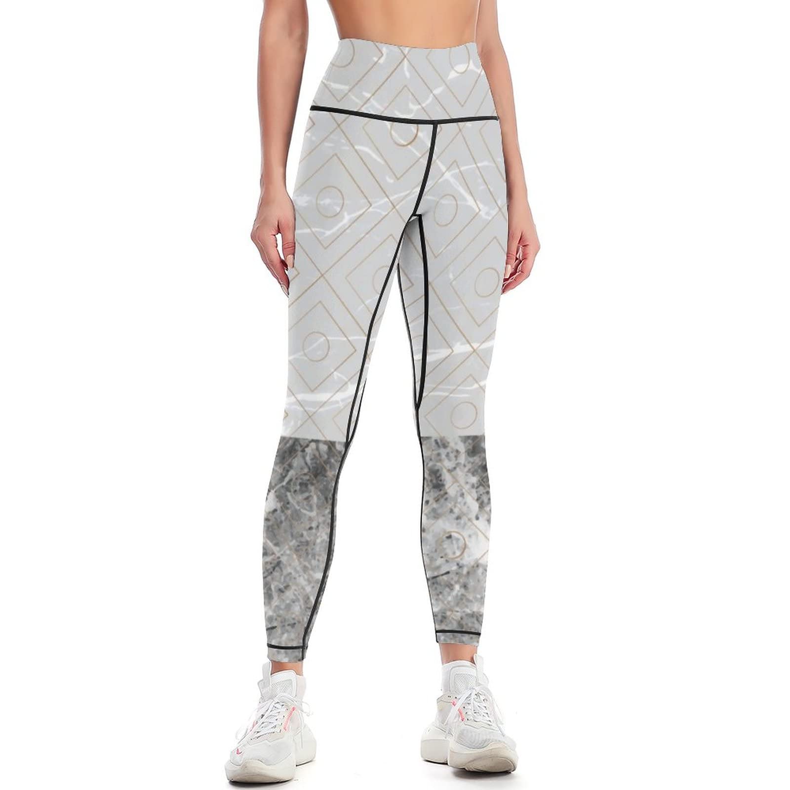 JZDACH Women's High Waist Yoga Pants - Tummy Control Workout Leggings for Running, Gym & Sports - Perfect for Yoga, Pilates & Active Lifestyle