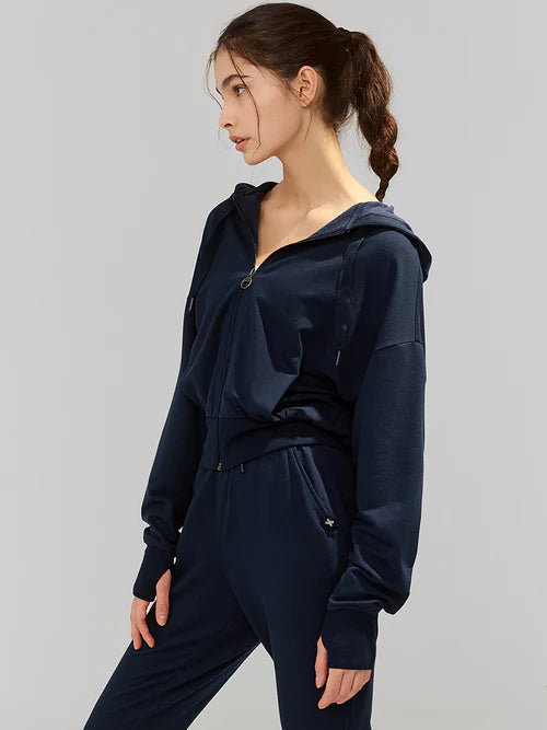 Air Mild Hood Zip Up Jacket - Lightweight & Water-Resistant Windbreaker for Men & Women - Perfect for Outdoor Activities, Hiking, and Casual Wear
