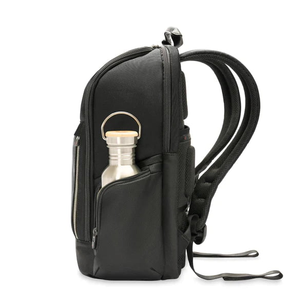 Briggs & Riley HTA Medium Widemouth Backpack - Durable Travel Backpack for Work & Commuting, Laptop Compartment, Spacious Design - Perfect for Business Trips, College & Everyday Use