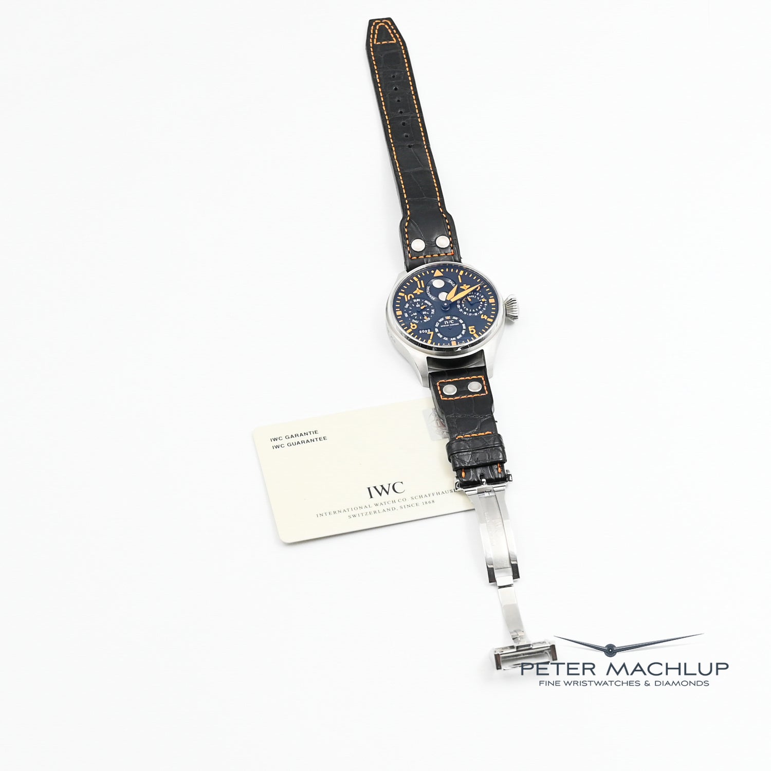 IWC Big Pilot Perpetual Calendar Watch 2010 - Luxury Men's Automatic Timepiece for Aviation & Business Professionals