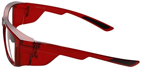 Radiation Safety Glasses - Leaded Glass Lenses with 0.75mm Pb Protection | Model 15011 | for X-Ray, Dental & Medical Professionals