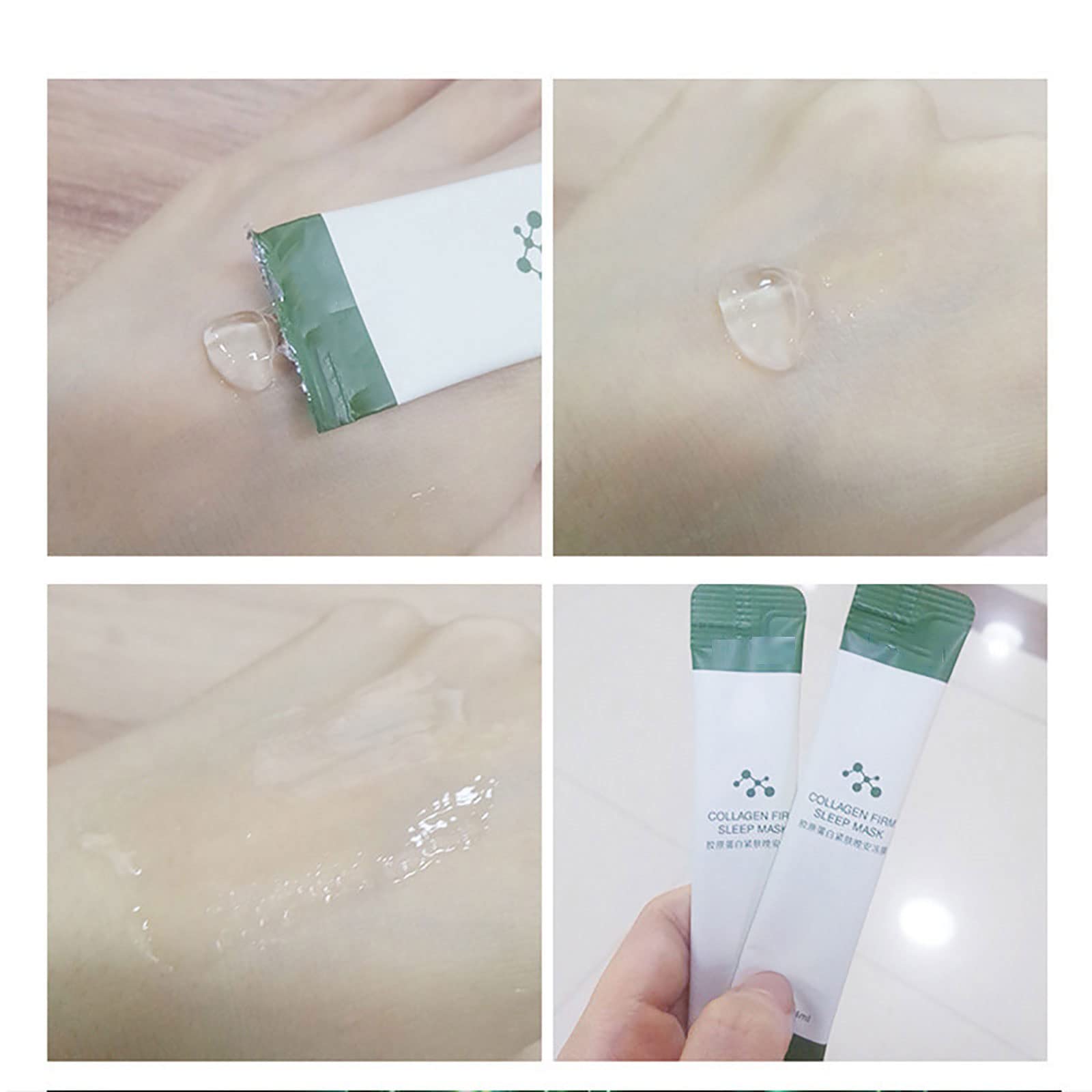 Korean Collagen Firming Sleeping Mask - Anti-Aging Face Mask for Women & Men, Night Skincare