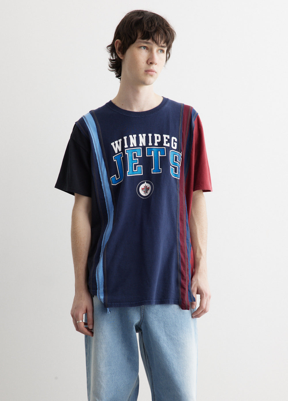 7 Cuts Wide Fit T-Shirt for Men - Comfortable & Stylish Casual Wear for Everyday Outfits and Street Fashion