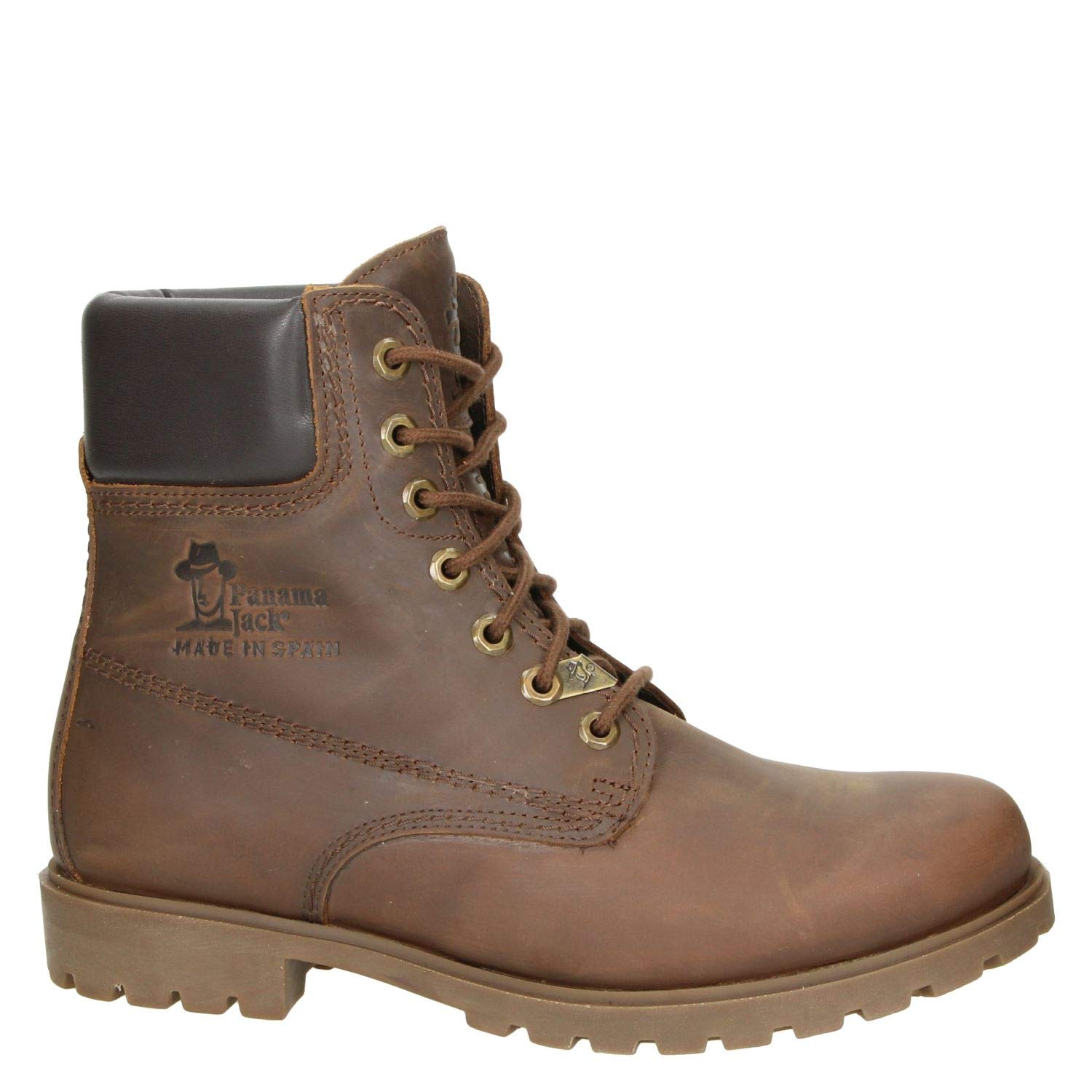 Panama Jack Men's Classic Leather Boots - Waterproof & Comfortable Hiking Boots for Outdoor Adventures, Camping, and Casual Wear