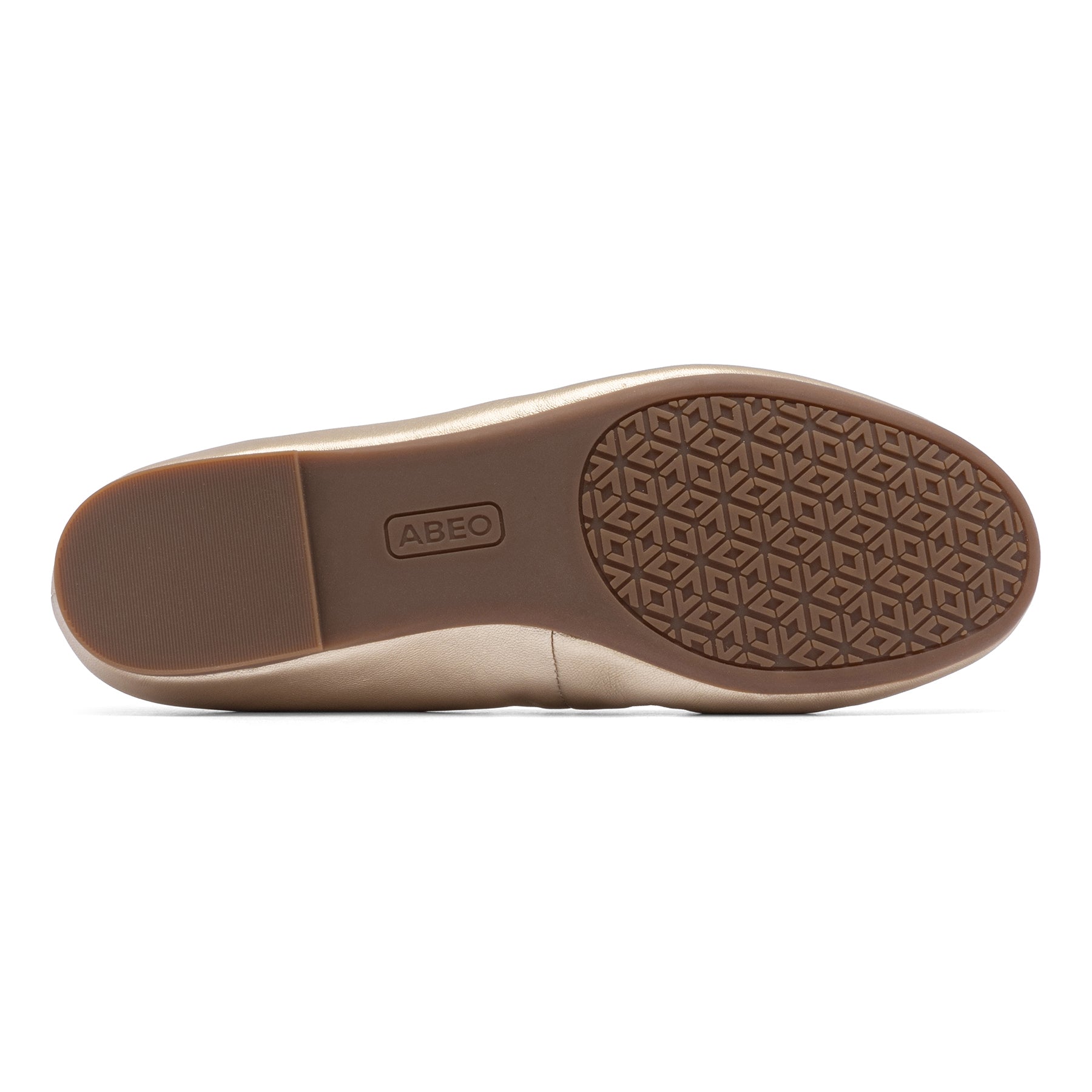 Abeo Promenade Flat Bronze - Comfortable Women's Ballet Flats for Casual Wear & Office Outfits