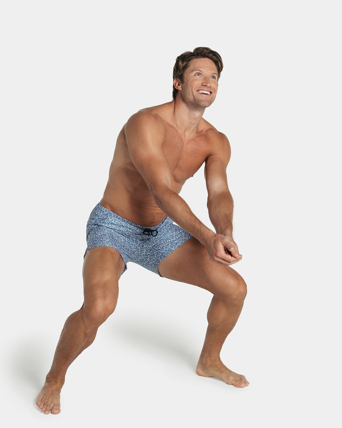 Eco-Friendly Men's Swim Trunks with Soft Inner Mesh Lining - Quick-Dry, Comfortable & Sustainable Swimwear for Beach, Pool & Water Sports