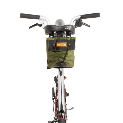 Restrap Small City Saddle Bag - Waterproof Bike Saddle Bag for Urban Commuting & Cycling Accessories - Perfect for Daily Rides, Work Commutes & City Exploration