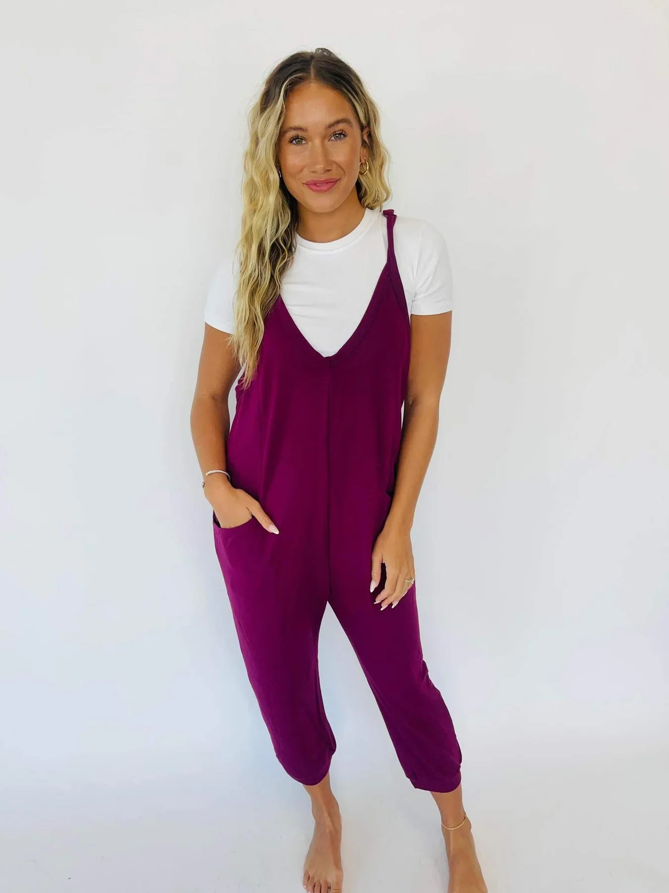PREORDER: Becky Romper for Women - 5 Stylish Colors (Black, Navy, Pink, Mint, Beige) - Casual Summer Outfit for Beach, Brunch & Date Nights