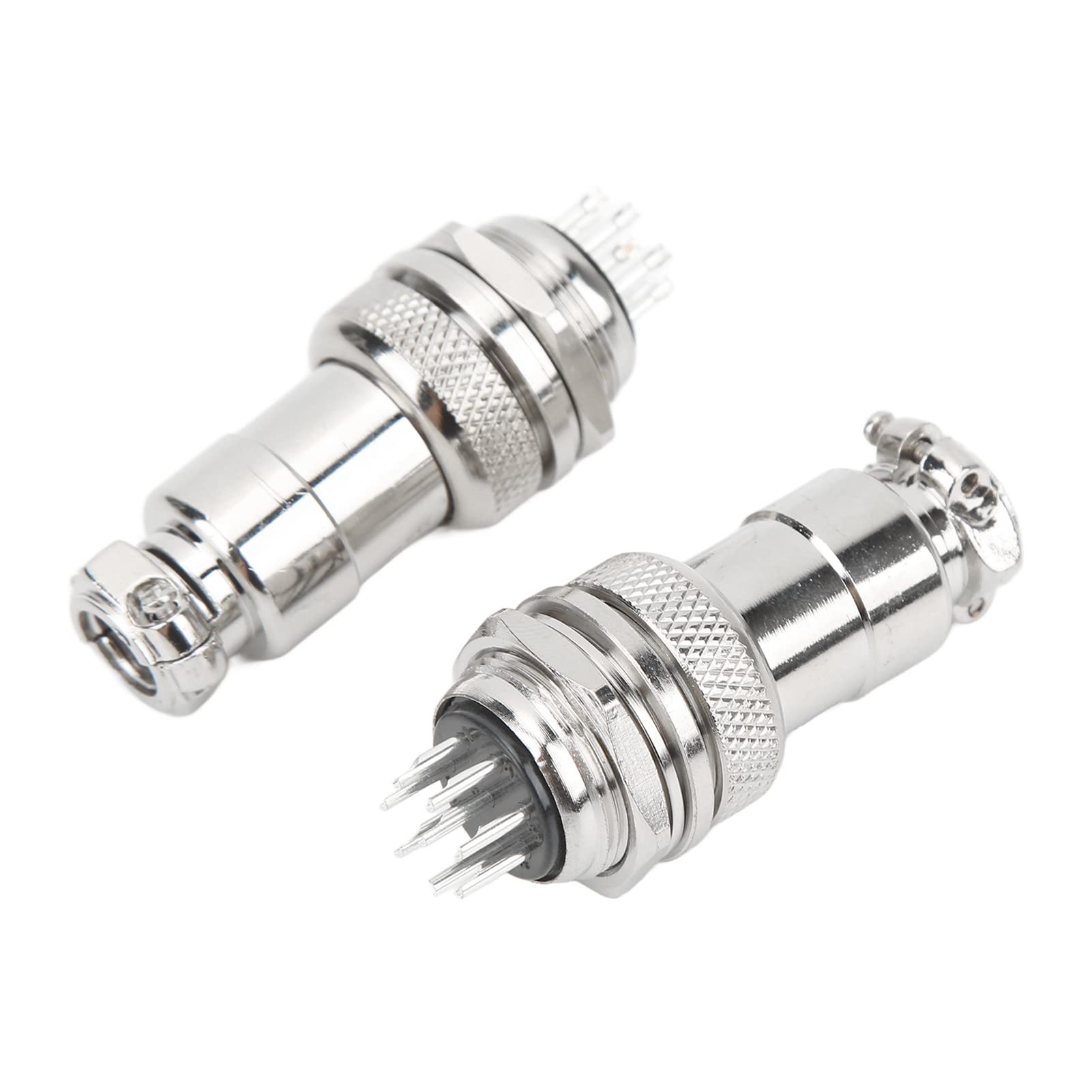 Jeanoko Aviation Plug Socket - Zinc Alloy Shell Panel Mount Male Female Connector for Data Acquisition Systems (10-100Hz) | Durable Electrical Connector for Industrial Equipment, Marine Applications & Audio Systems